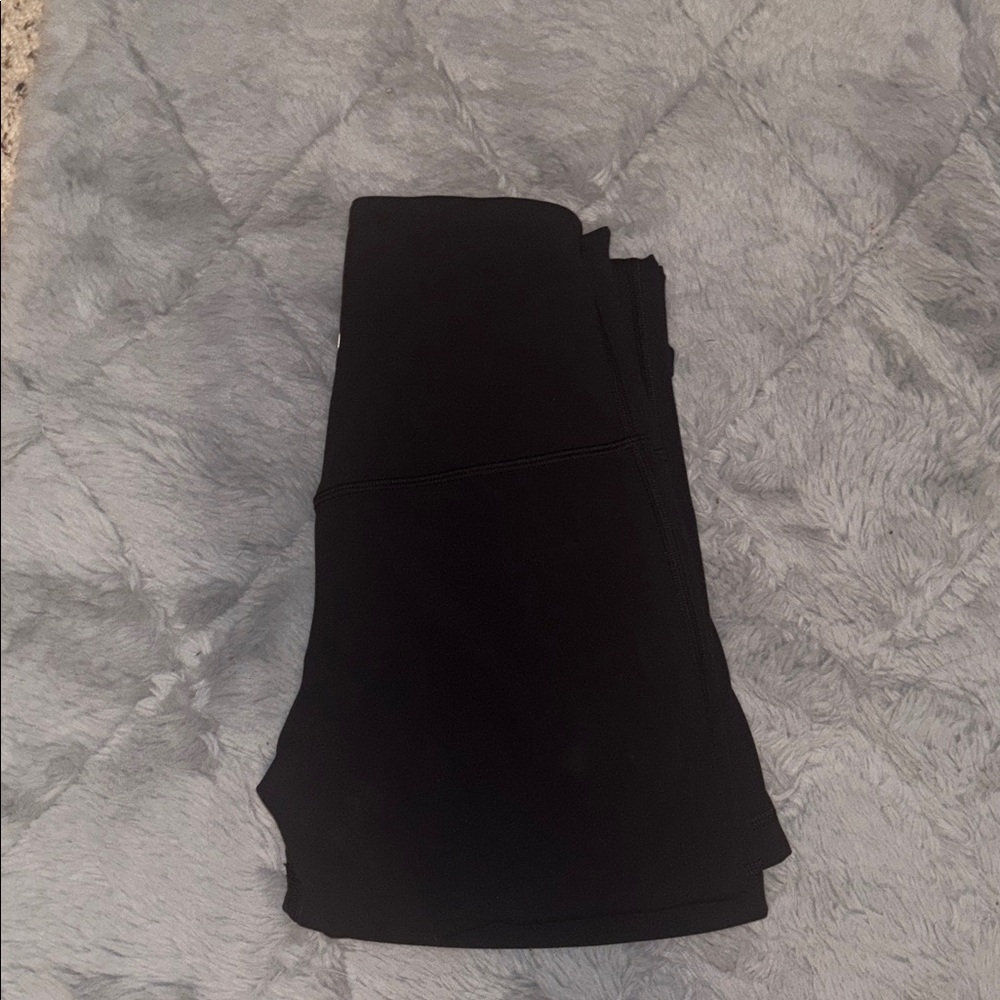 Lululemon Align Black High Rise Mini-Flare Pant Leggings size 2
